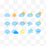 气候图标天气图标小图标