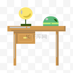 黄色圆球立体图片_黄色课桌装饰