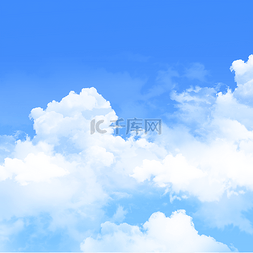 蓝天白云云彩图片_效果蓝天白云云朵云彩