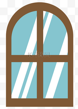 拱形窗户图案