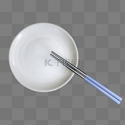 空盘和筷子