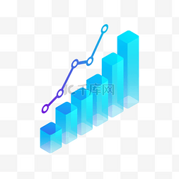 柱状阶梯图片_数据表和蓝色箭头柱状图