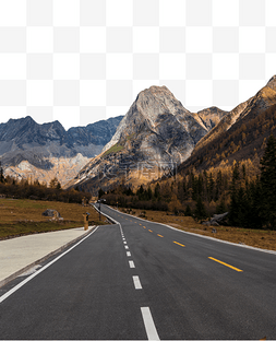 高原旅行图片_公路山峰高原