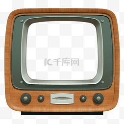 电视机容器图片_电视机复古电视机边框