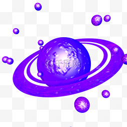 紫色凹凸星球