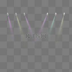 光效图片_c4d舞台灯光聚光灯