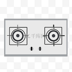 安然燃气图片_时尚高档厨房燃气灶