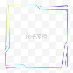 鲜亮图片_简约边框光感