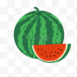夏季西瓜水果