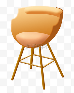 简约木质椅子