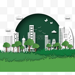 绿色公益质感环保元素