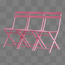 现代简约椅子图片_粉色椅子