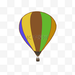 热气球漂浮物图片_热气球图标活动庆祝
