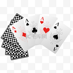 德州扑克牌图片_玩牌扑克牌