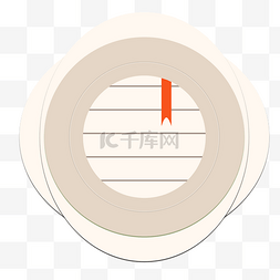 卡通便签图标设计