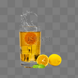 冰镇柠檬饮料图片_冰镇柠檬饮料