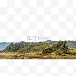 旅游二图片_二龙什台秋色下午山峦风景景观