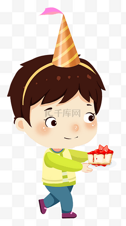 男孩生日蛋糕图片_男孩生日帽