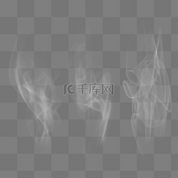 烟雾图片_白色抽象烟雾效果组图