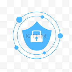 国家安全日好饱图片_网络安全保护图标