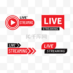 视频直播图片_live streaming圆形播放框