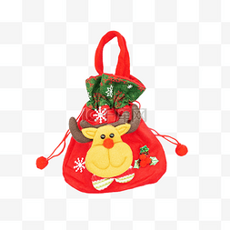 圣诞节麋鹿礼物袋