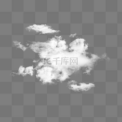 白色云彩素材图片_白色云朵