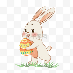 绿蛋图片_复活节节日装饰兔子彩蛋