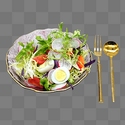 一盘蔬菜沙拉