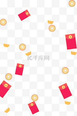 2021双十一图片_2021牛年牛新年春节红包金币