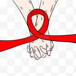 红色艾滋病图片_医疗艾滋病红丝带