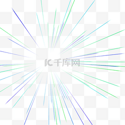 彩色放射线条创意发散