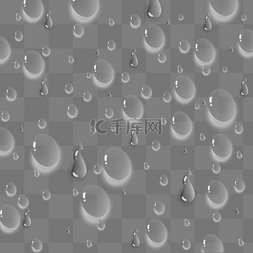 大颗粒水珠图片_透明大颗粒雨滴水滴大雨滴落下雨