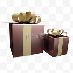 礼物展示台图片_紫金礼物盒