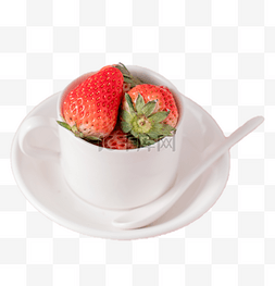 水果摆拍草莓