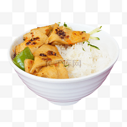 营养大米盖饭