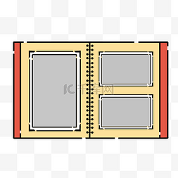 相片图片_扁平风相册