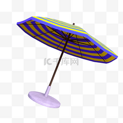 夏日旅游沙滩防晒伞