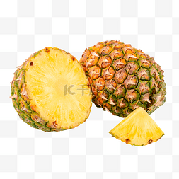 半个菠萝图片_水果菠萝凤梨