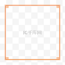 对话古风图片_古风简约边框对话框