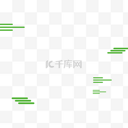 植树节ppt图片_绿色可爱装饰