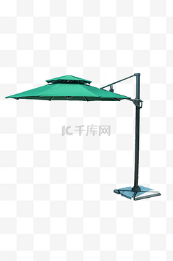 绿色遮阳伞 