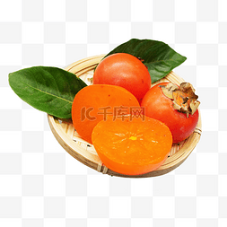 软黄图片_新鲜水果软柿子