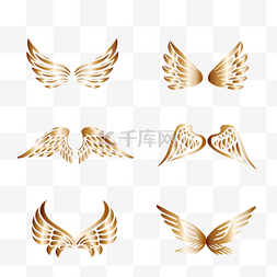 翅膀金色图片_金色质感翅膀组图