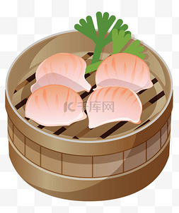 中华美食虾饺