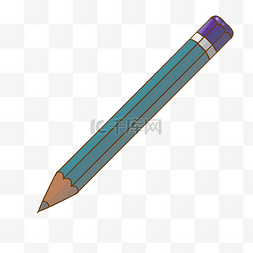  蓝色铅笔 