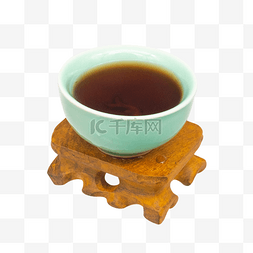 养生饮料一杯红茶汤