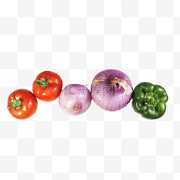西红柿洋葱图片_西红柿洋葱甜椒蔬菜组合