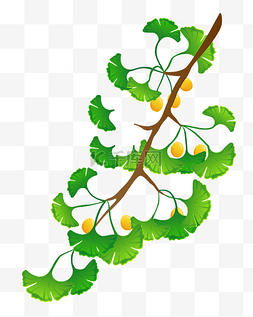 企业绿色文化展板图片_绿色银杏树