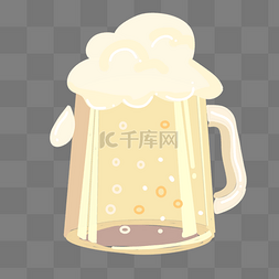 啤酒泡沫素材图片_白色泡沫啤酒